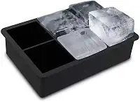 Forma De Gelo Silicone Cubo Grande 6 Cubos Drink Whisky Top (cores variadas)