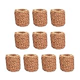 balacoo 10 Stück Wasser Gras Pflanzer Festen Ring Keramik Wasser Pflanze für Aquarium Aquarium nach Hause