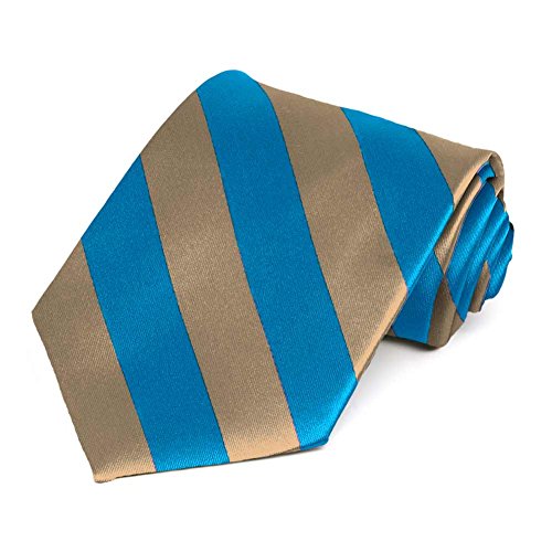 Image of tiemart Men's Striped Tie Standard Length