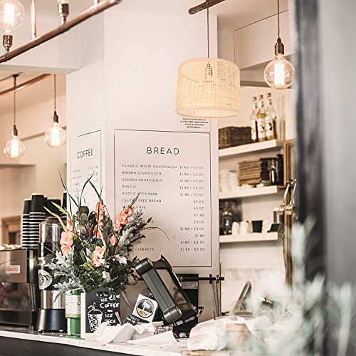 Cabilock Lamp Shade Hanging Pendant Light Cover, Lampshade For Table Lamp And Floor Light, Delicate Rattan Woven Light Cover Woven Lampshade Rattan Basket Style Home Decor 16X16X12Cm Khaki #TOP5