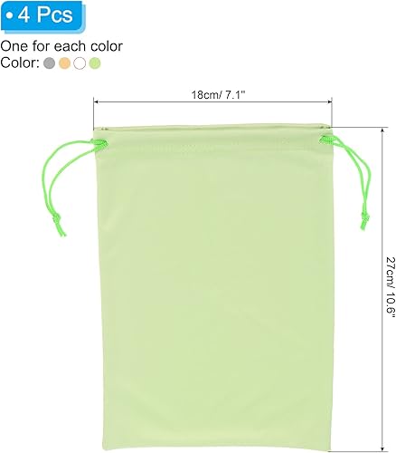 Miniatura 10 de PATIKIL Ski Goggle Bag Microfiber Snow Goggles Case Cover Storage Sleeve Drawstring Pouch