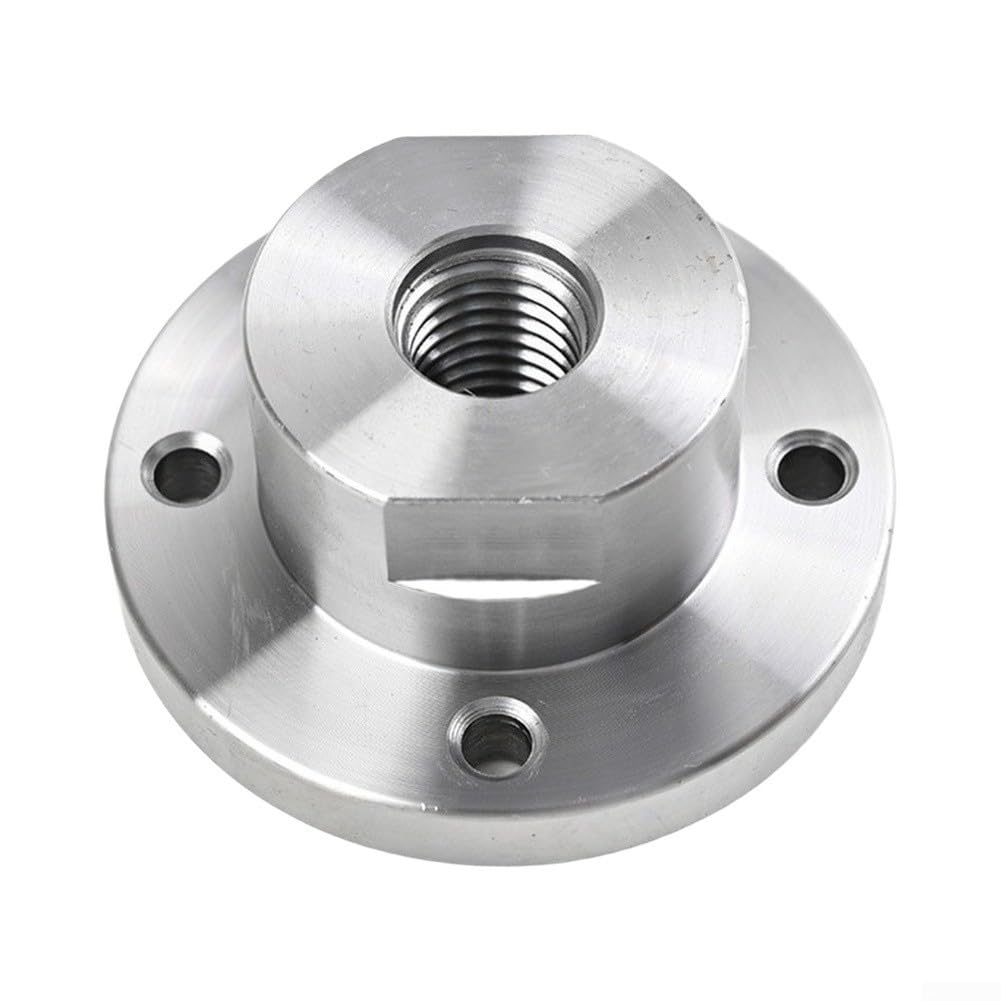 Placa frontal de 3 pulgadas evita vibraciones en tornos de madera con rosca 18mm