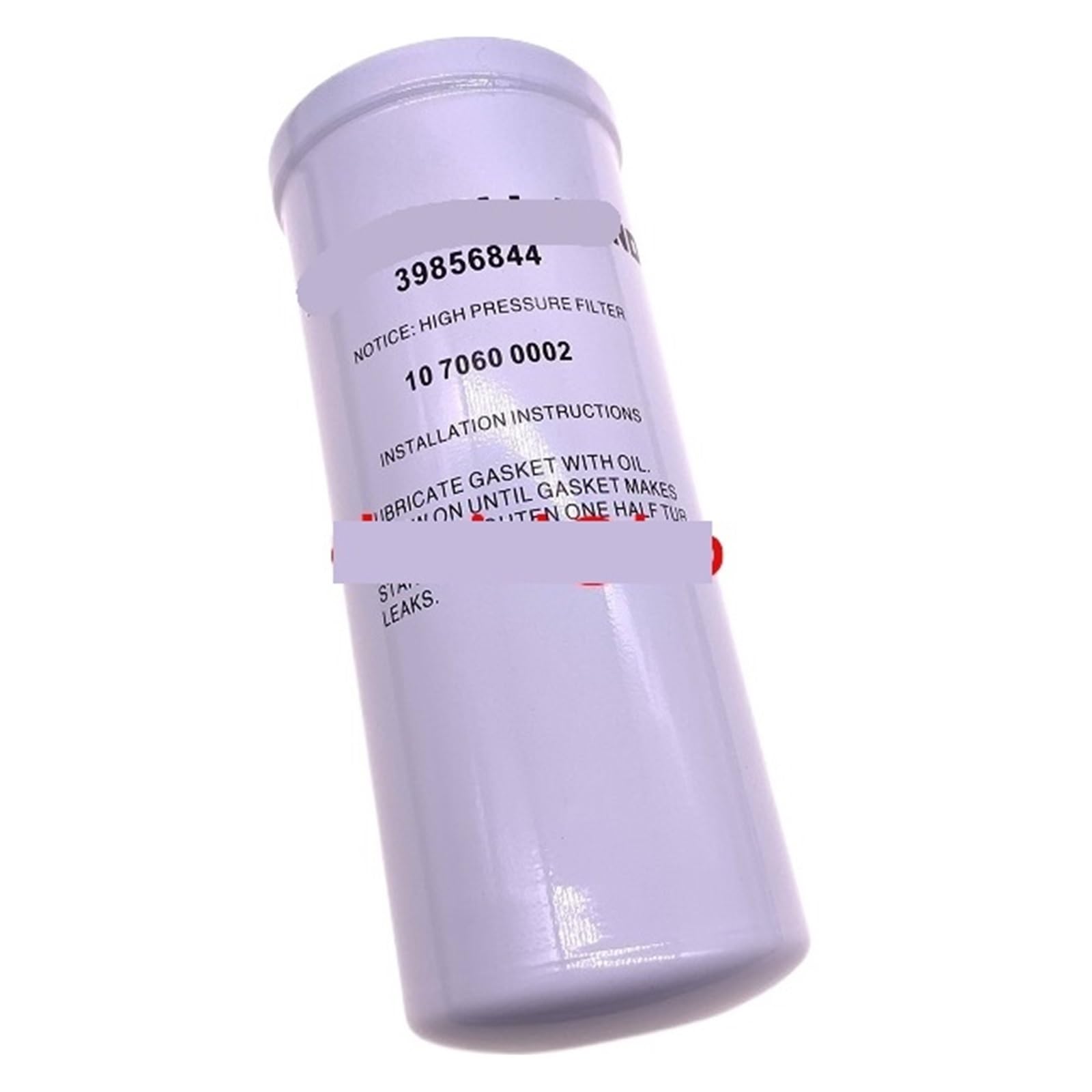 ZVQYSGIW 4pcs 39856844 oil filter element for air compressor