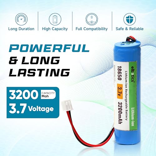 Image of 3.7 V 3200mAh Rechargeable Batteries Lithium-Ion Battery with XH2.54 /2P Connector for DIY Electronic Products Toys Lighting Bluetooth Devices (3200mAh XH2.54)