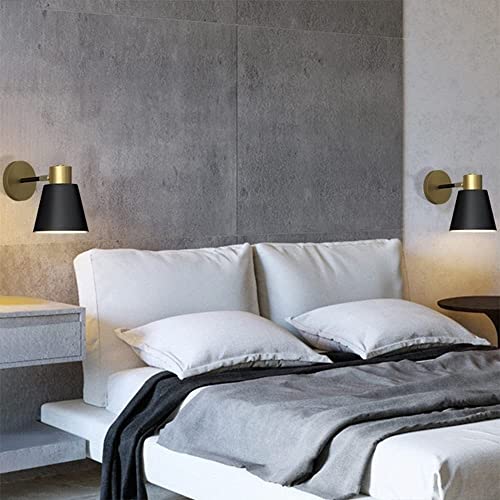 Applique murale lecture pliable et orientable noire pour chambre d'hôtel - 3