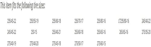 Miniatura 7 de Security Chain Peerless 0231805 Auto-Trac - Cadena de tracción para llantas para camionetas ligeras  SUV, juego de 2