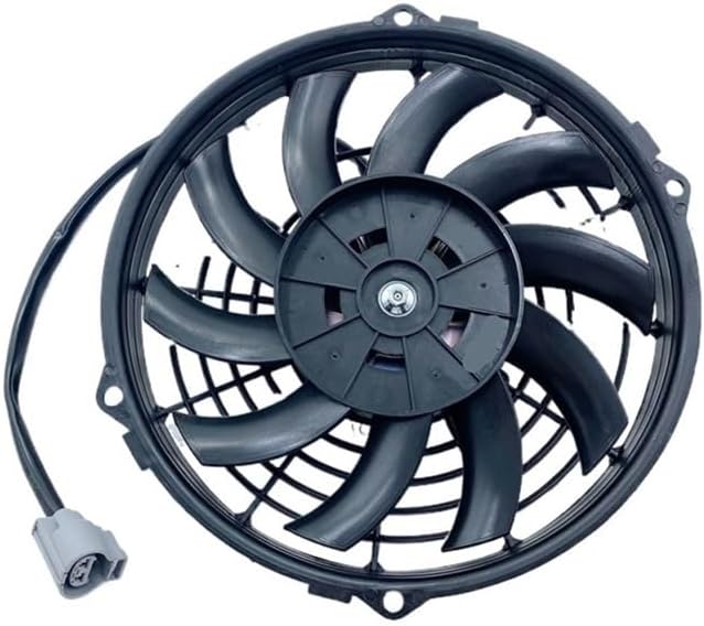 Engine Radiator Cooling Fan Motor Suitable For 550cc 600cc 450cc 500cc ATV UTV