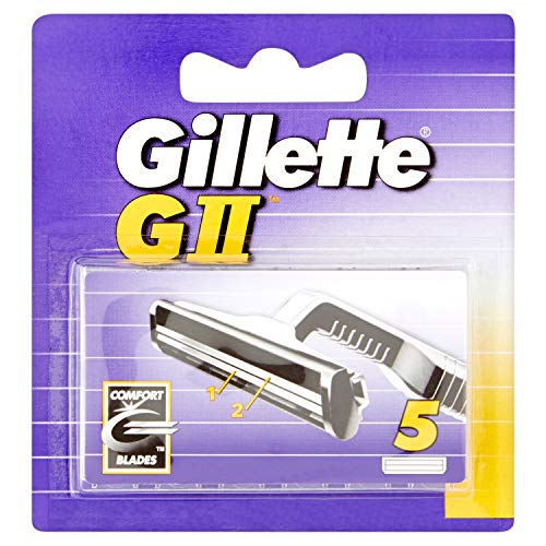 Gillette GII Láminas de Recambio - 5 Láminas
