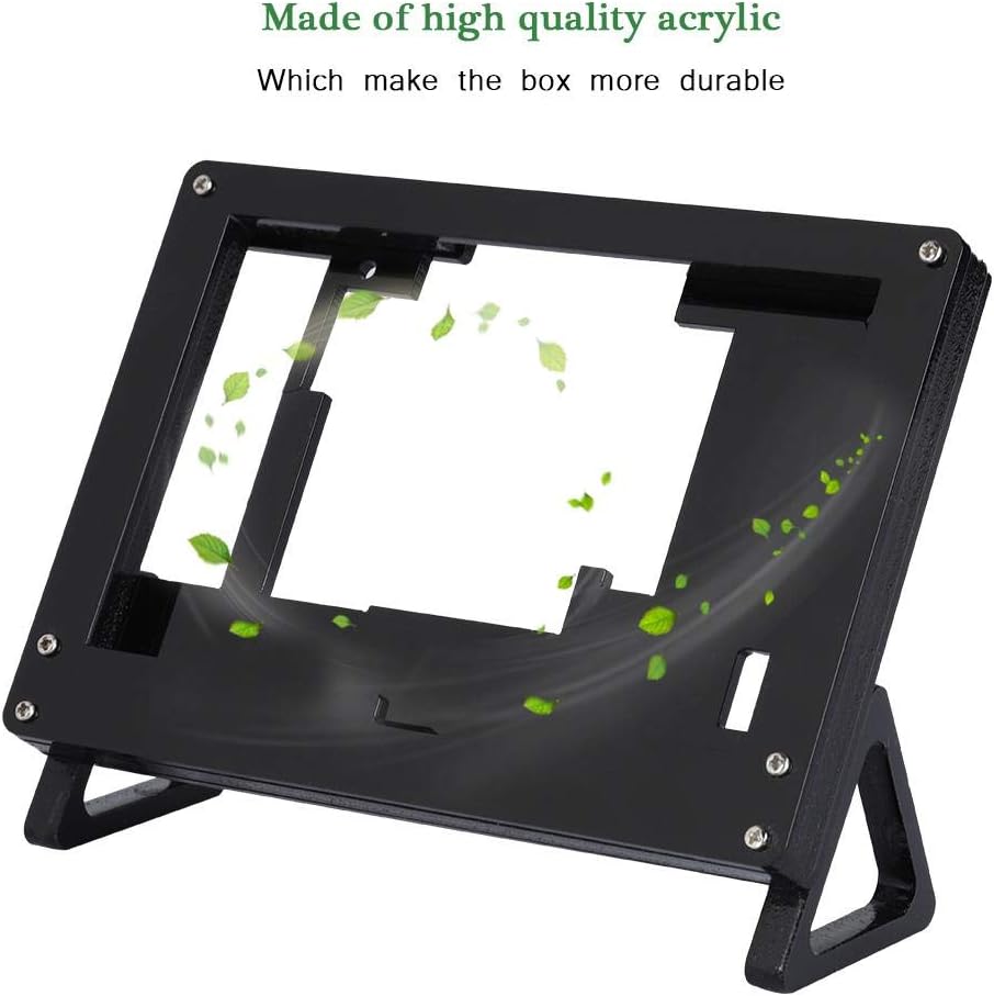 Acrylic Bracket Case Holder, 5 Inch LCD Display Screen Mount with Adjustable Stand for Monitor