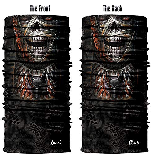 Image of Obacle Neck Gaiter Face Mask Bandana for Dust Wind Sun Protection for Men Women