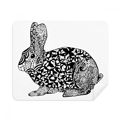 Chiffon écran lapins fat mignon pour éliminer les traces de doigts sans rayer