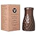 AAYUVEDA® Pure Copper Antique Honeycomb Bedroom Water Bottle 1000 ml