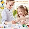 MindPal Kids Rock Painting Kit, 14 Pebbles for Painting - Glow in The Dark Rock Kit - Arts and Crafts for Kids Ages 6-12, Birthday Christmas Gift for Boys and Girls #4