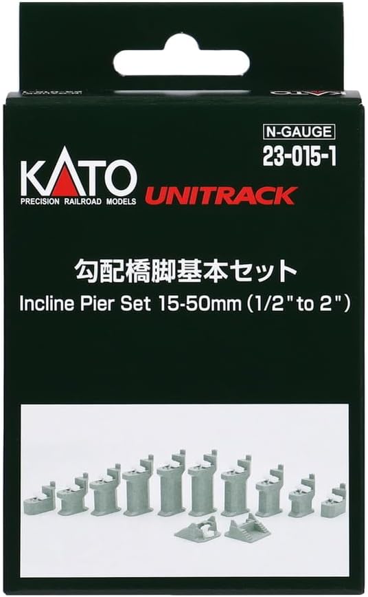 KATO 23-015-1 N Gauge Slope Piers Basic Set Railway Model Supplies