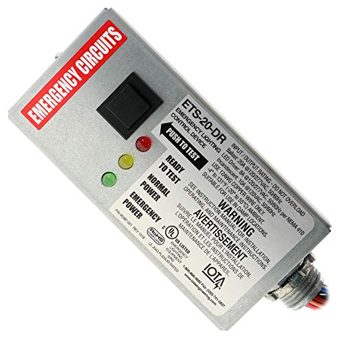 Iota ETS-20-DR Emergency Lighting Control Auxilliary Transfer Device