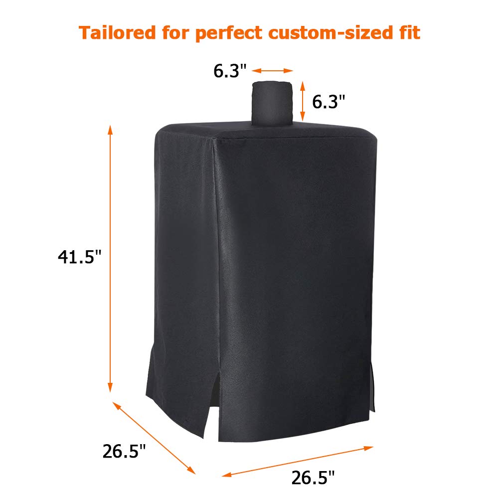 NEXCOVER Grillabdeckung, 140 cm wasserdicht, große 600D-Gasgrillabdeckung, farbecht, wetterbeständig, reißfeste Grillabdeckung (Pit Boss Grills 77550 5.5)