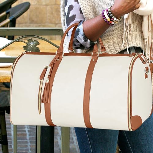 Fluxira Sac de Voyage Convertible - Sac à Dos Pliable pour Cabine d’Avion avec Vêtements Imperméables PU – vue 5