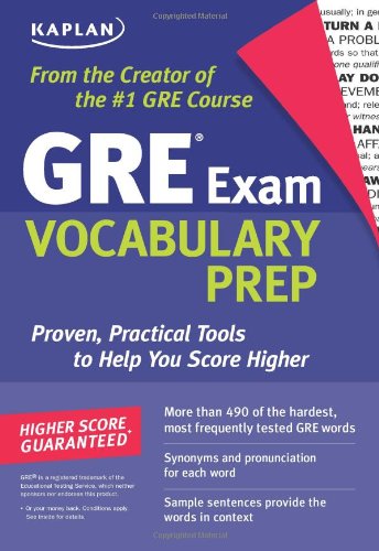 Kaplan GRE Exam Vocabulary Prep: Kaplan: 9781419550027: Amazon.com: Books