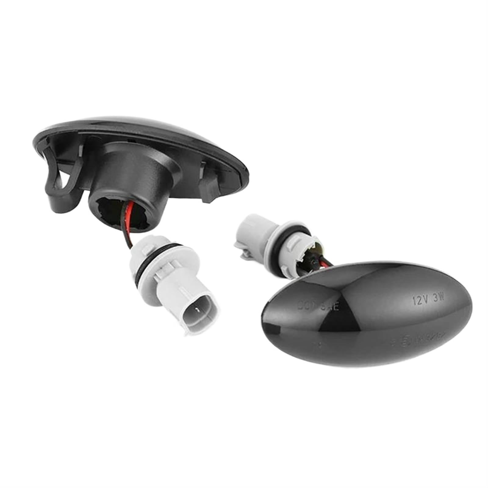 TREGOO Compatibile Con Fiat Per Sedici 2006-2014 2 Pezzi Dinamici Indicatori Di Direzione Laterali Indicatori Di Direzione 71742475 71750075 71750925 Indicatore Direzione Auto