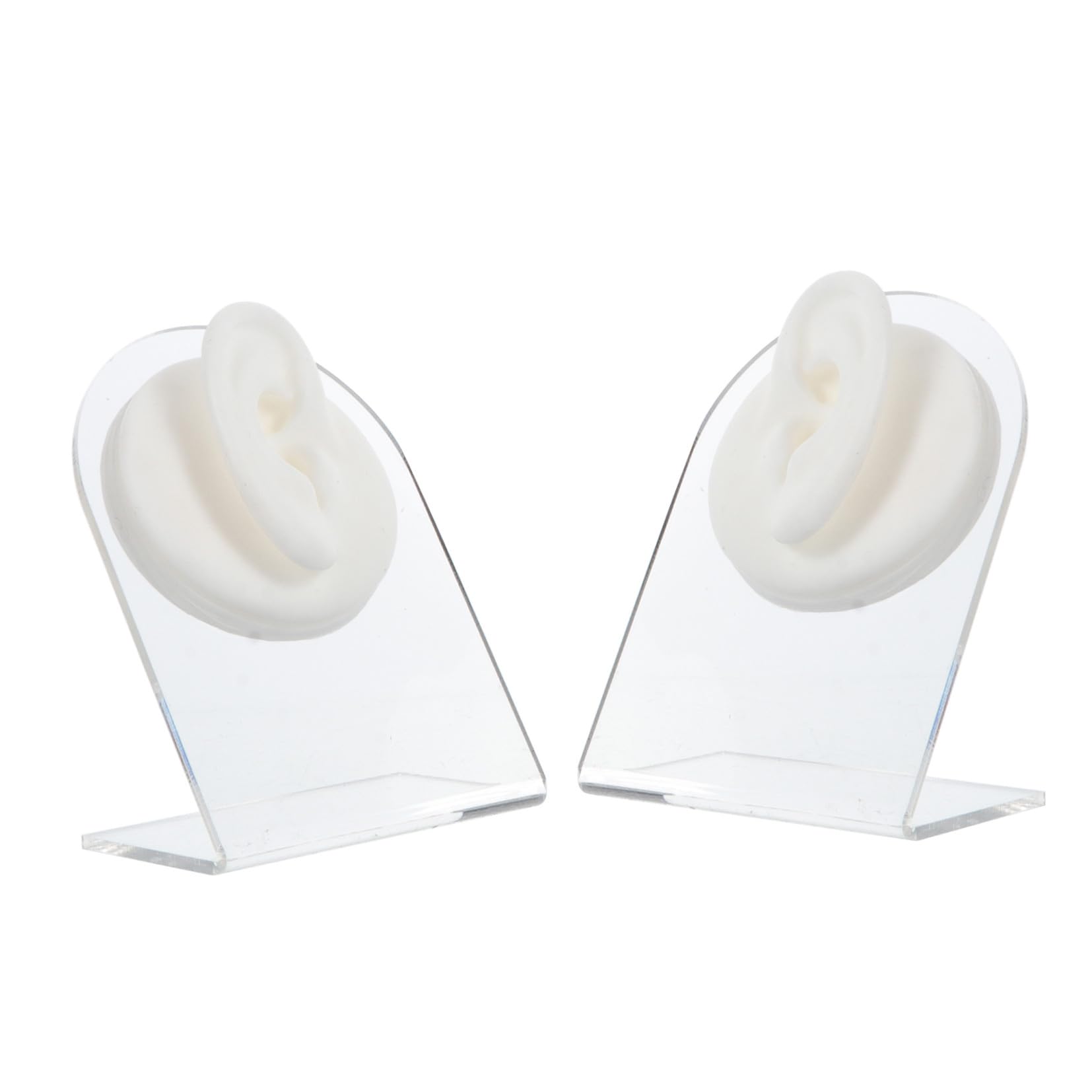 Accessoires de simulation de piercing et modèles d'oreilles en silicone souple - 8