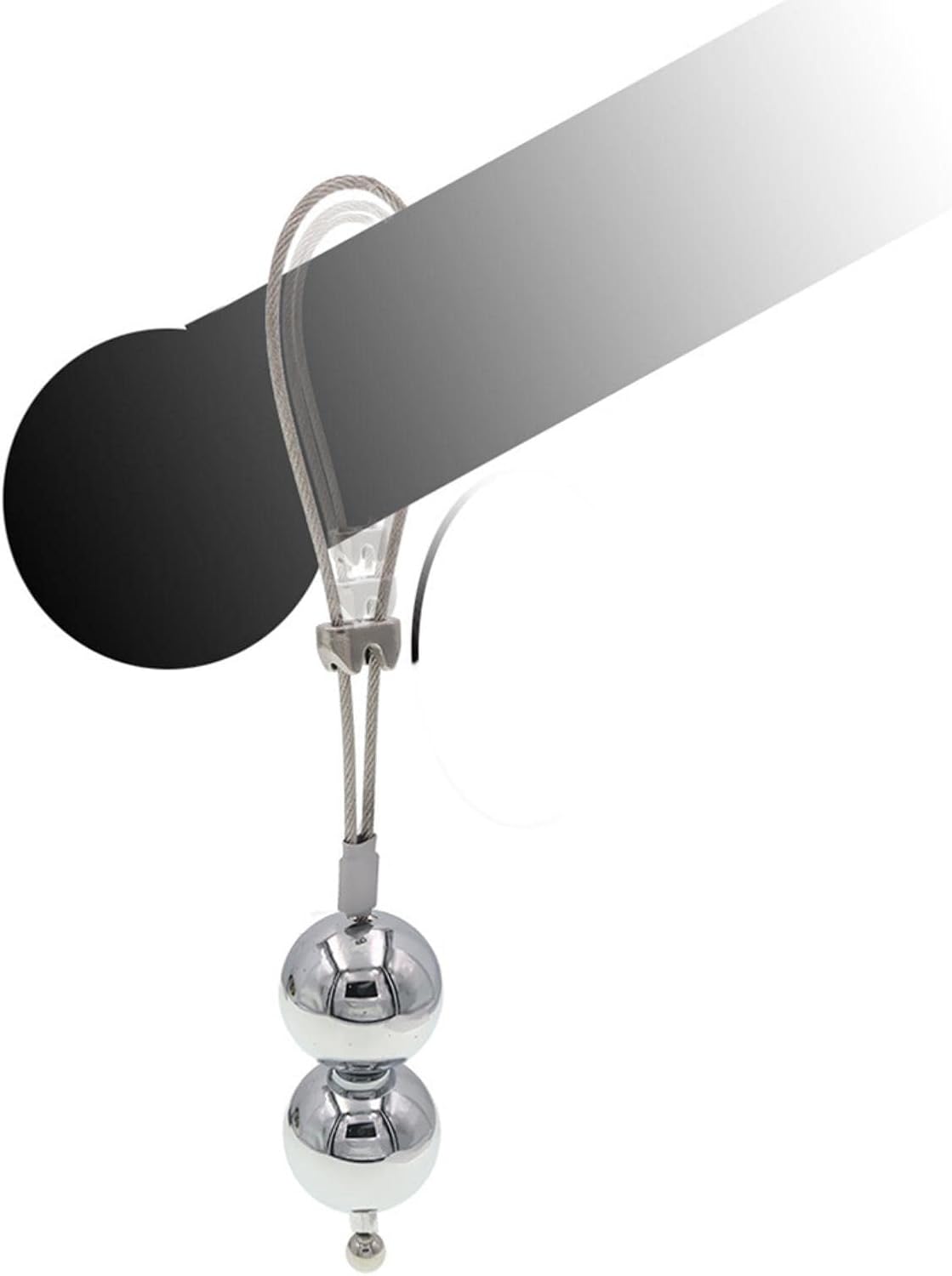 Anneau De Pénis SONO N°48 Avec écarteur De Testicules - Noir - TPE Flexible - 120g