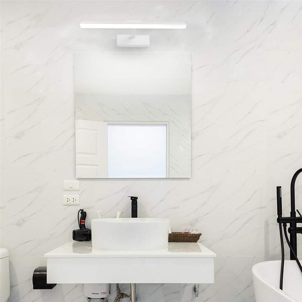 Klighten Lampada a Specchio a LED Bagno 12W 585lm Lampada Armadio Specchio Applique da Parete Moderna Illuminazione da Bagno Bianco Neutro 5500K IP44