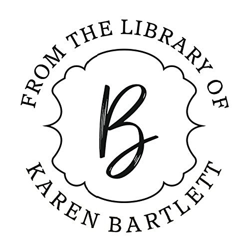 Embosser- Shiny Seal Round from The Library of - Name - Monogram Custom