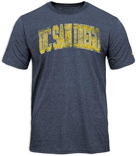 NCAA Unisex Short-Sleeve Ring Spun T-Shirt, Premium Lightweight Cotton, Laude Design, Woven Sleeve Team Logo