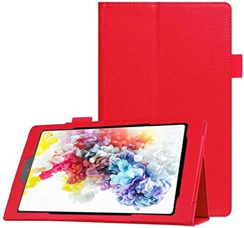 onn. 10.1" Tablet Case (Model: 100011886), PU Leather Protective Case [Family Case for Kids] with Multi-Angle Stand Folio Cover Case for ONN 10.1 inch Tablet 100011886 (Red)