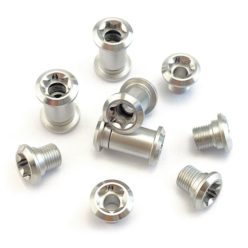 10セット T27 トルクス ステンレス スピンドルリベット ネジ 交換品 M5 ネジ付き スケール ハンドル固定用