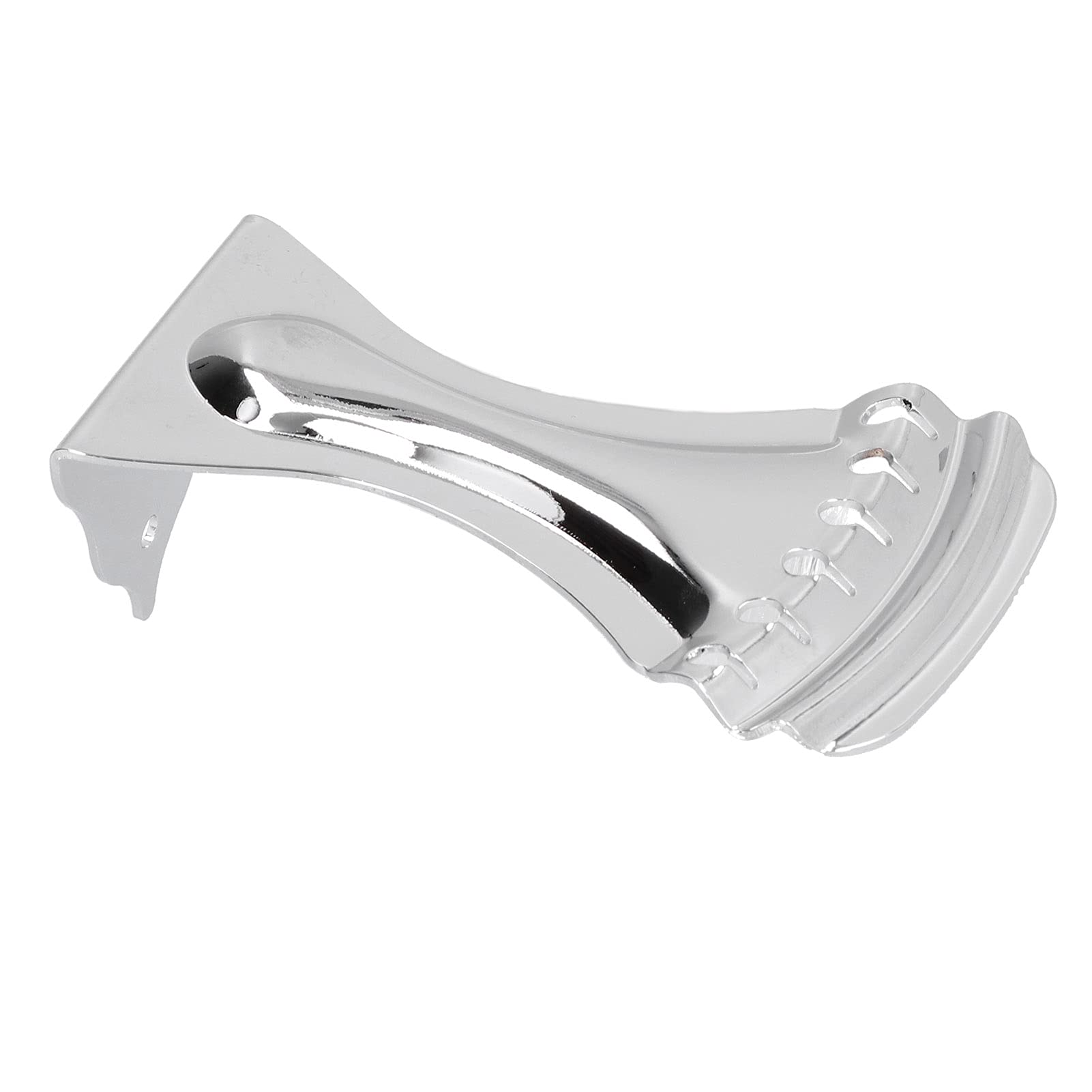 HighQuality Metal Guitar Tailpiece for 6-String Resonator Guitars Silver Color Hole Design Highly Controllable [PREMIUM CRAFTSMANSHIP]