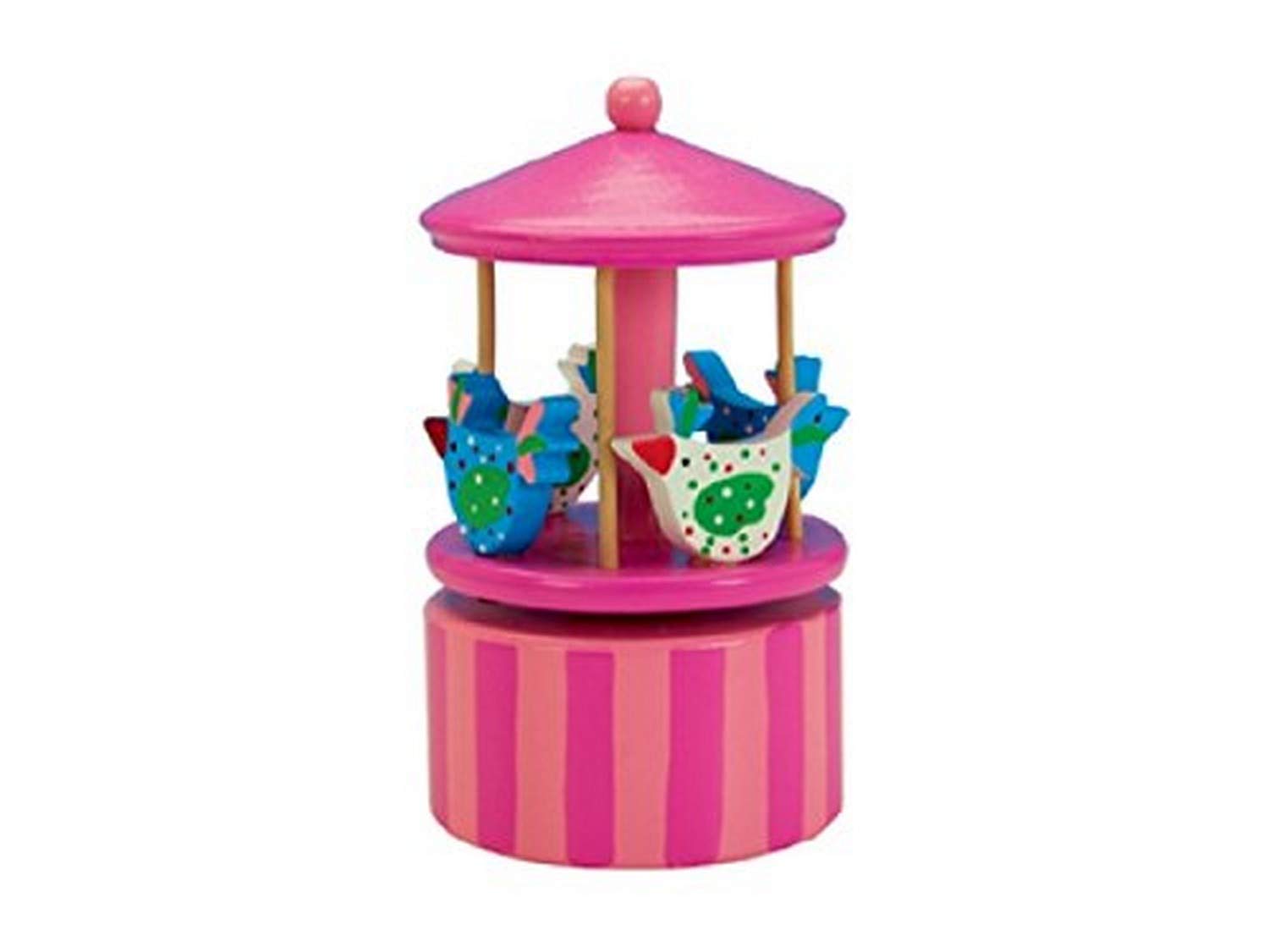 43807 Chicken Carousel Music Box Playing "Old McDonald Has a Farm"