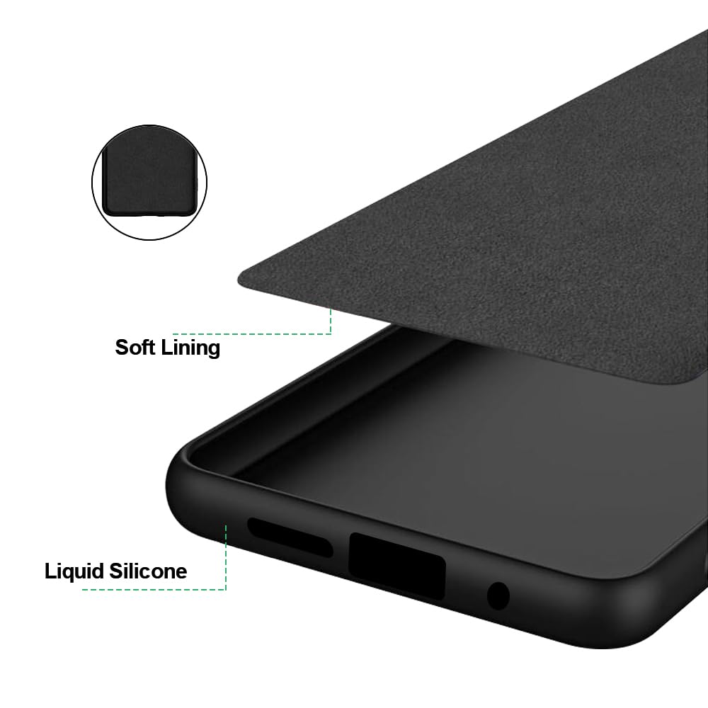 SDTEK for Motorola Moto G04 Case Premium Matte (Black) Shockproof Cover - Slim Fit Protection - Image 4