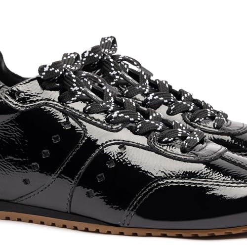 Stella Sneaker In Black Patent Leather4