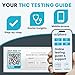 Exploro THC Tests for Home Use - Marijuana Drug Test Kit for Urine (15 Pack), Weed Detox Testing Kits with 50 ng/ml Cutoff Level