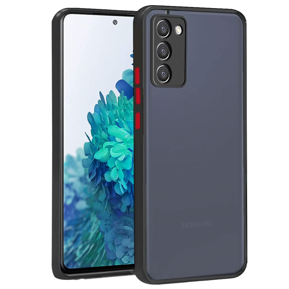 TheGiftKart Back Case Cover for Samsung Galaxy S20 FE / S20 FE 5G | Translucent Smoked Matte Back | Protective Hard Back Cover for Samsung S20 FE / S20 FE 5G (TPU + PC | Black Bumper) (B09RFHPN2C) Amazon Price History, Amazon Price Tracker