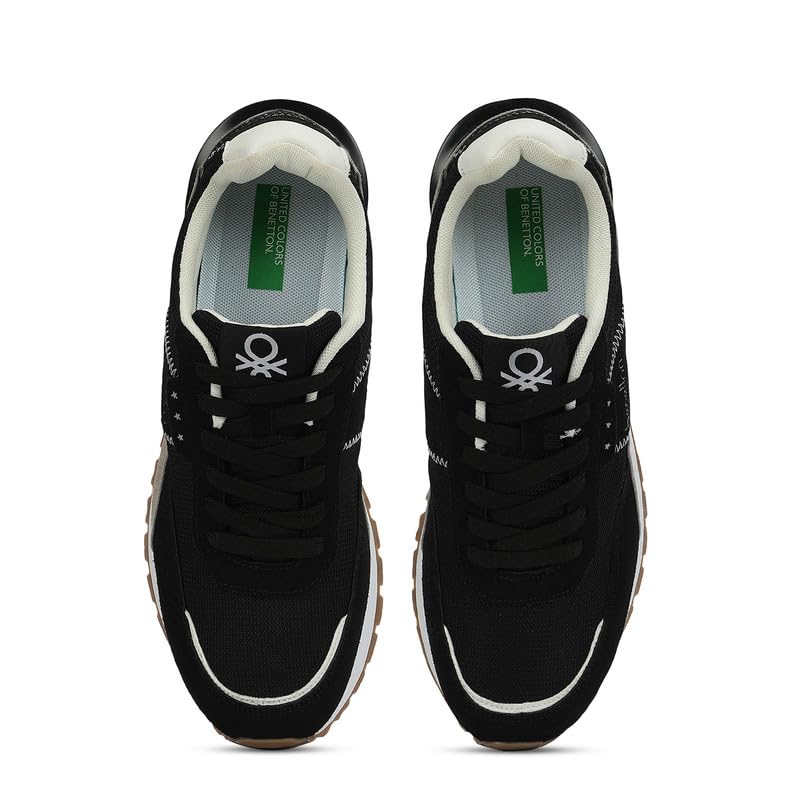 United Colors of Benetton Colorblock Lace-ups Star Sneakers - Image 5