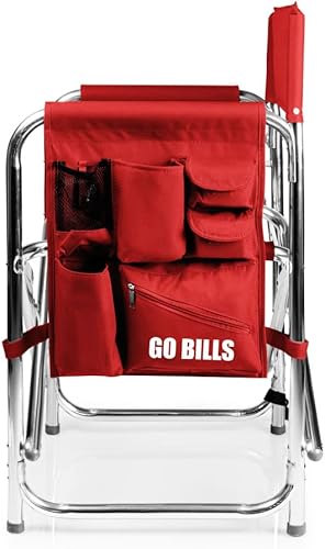 Miniatura 6 de Picnic TIME NFL Unisex-Adult NFL Sports Chair with Side Table, Beach Chair, Camp Chair for Adults