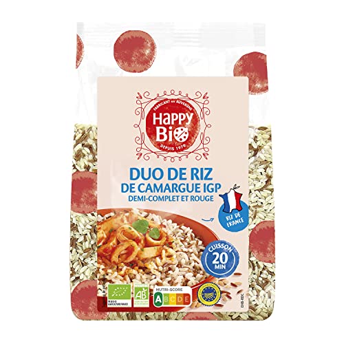 HAPPY BIO Duo de riz de Camargue 500G Cover
