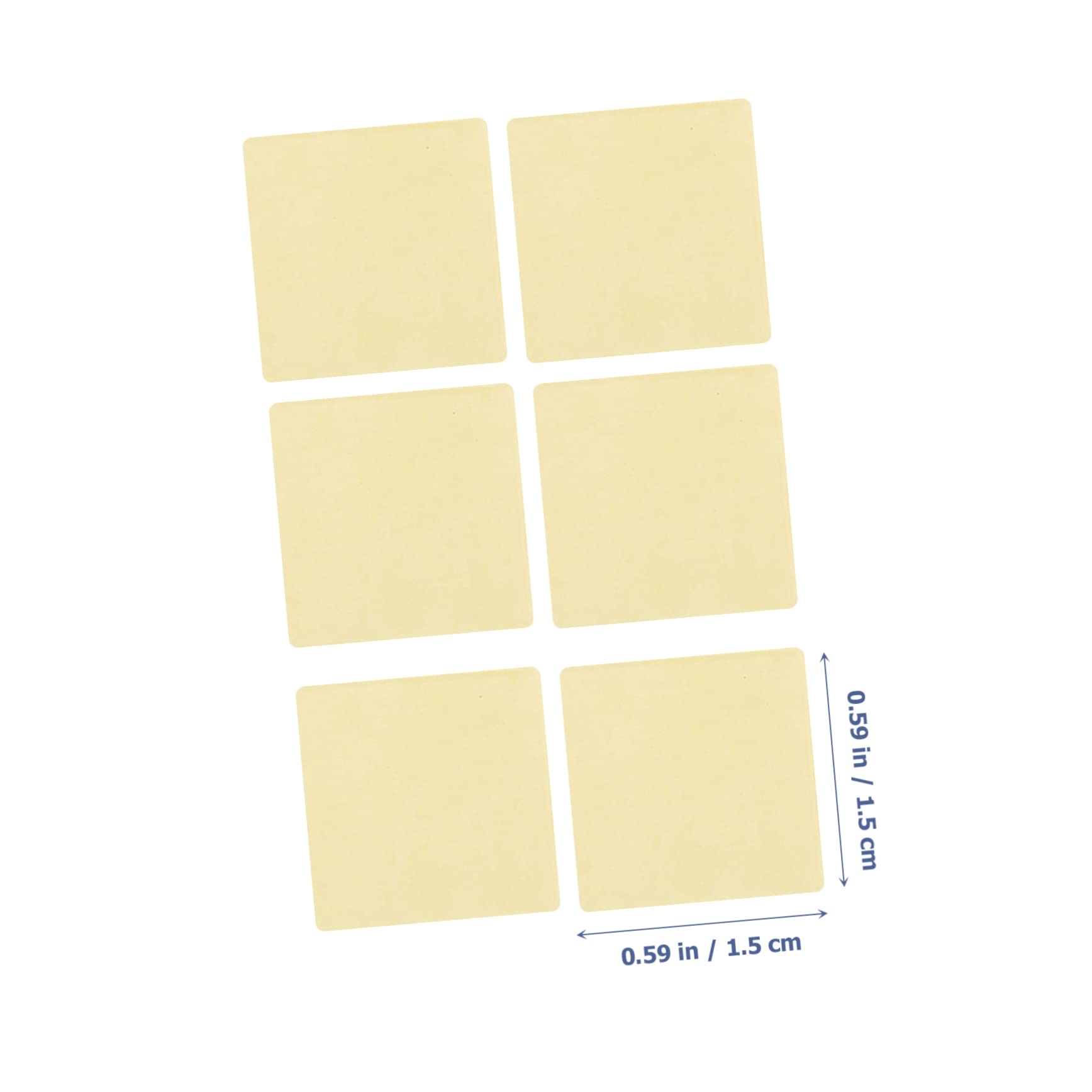 HOMSFOU 5 Sätze Doppelseitige Klebepunkte Transparente Abnehmbare Und Wasserdichte Klebepads Für Fotos Poster Dekorationen Und Bastelarbeiten Für Diy Projekte 150 Stück * 5