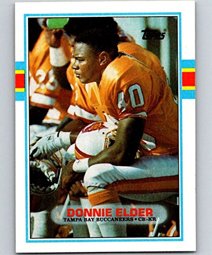 Amazon.com: 1989 Topps #326 Donnie Elder Buccaneers NFL Football