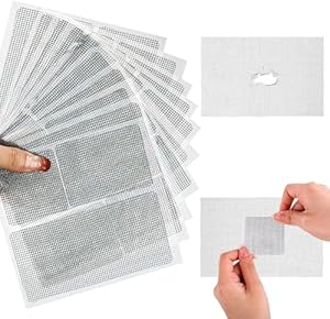 Viojrlly S-D-SCLSKZZT Fliegengitter-Reparaturband 10er-Pack