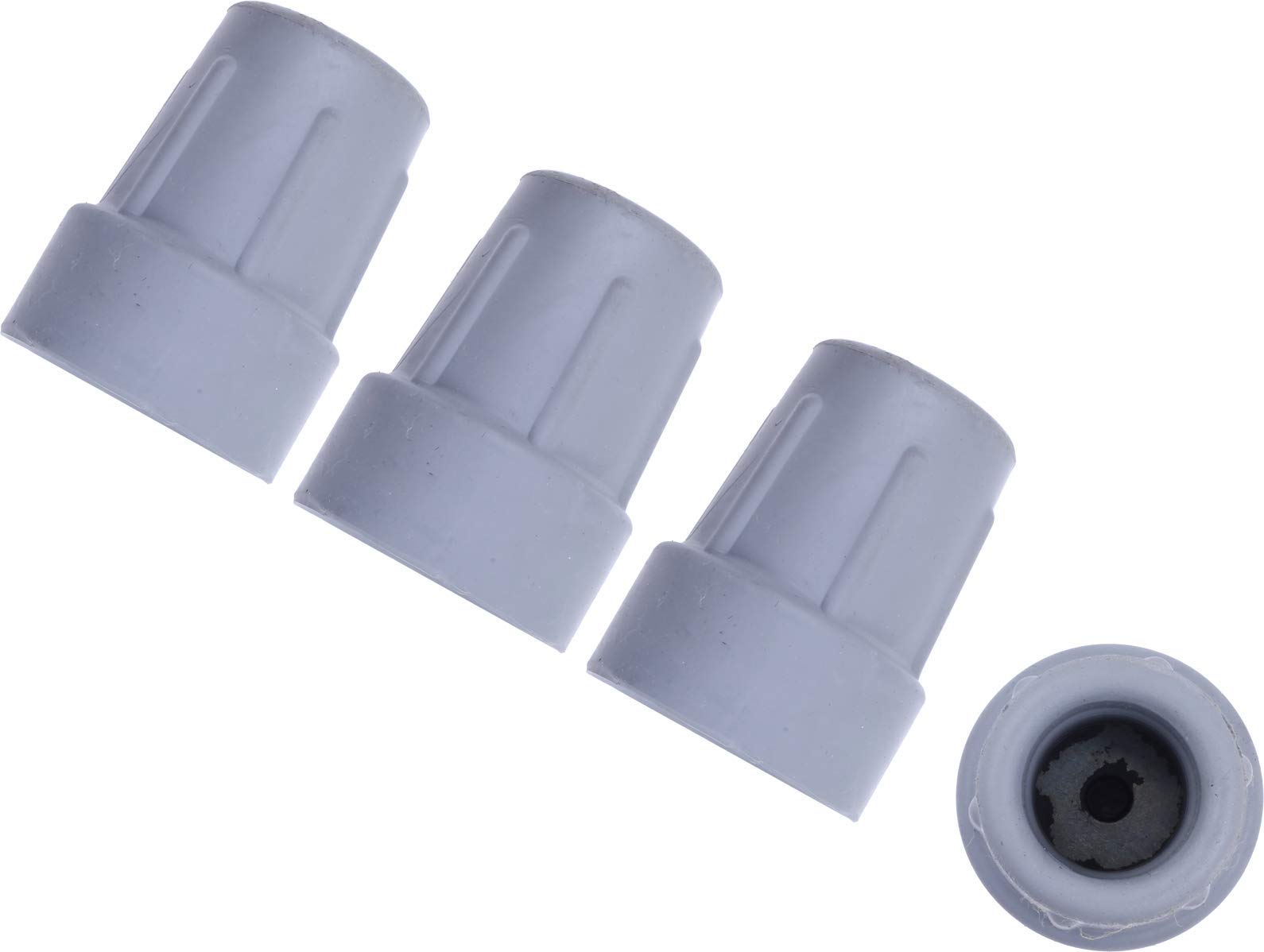 Country CanesHeavy Duty Grey 25mm (1") Type Z Replacement Rubber Ferrules (4)