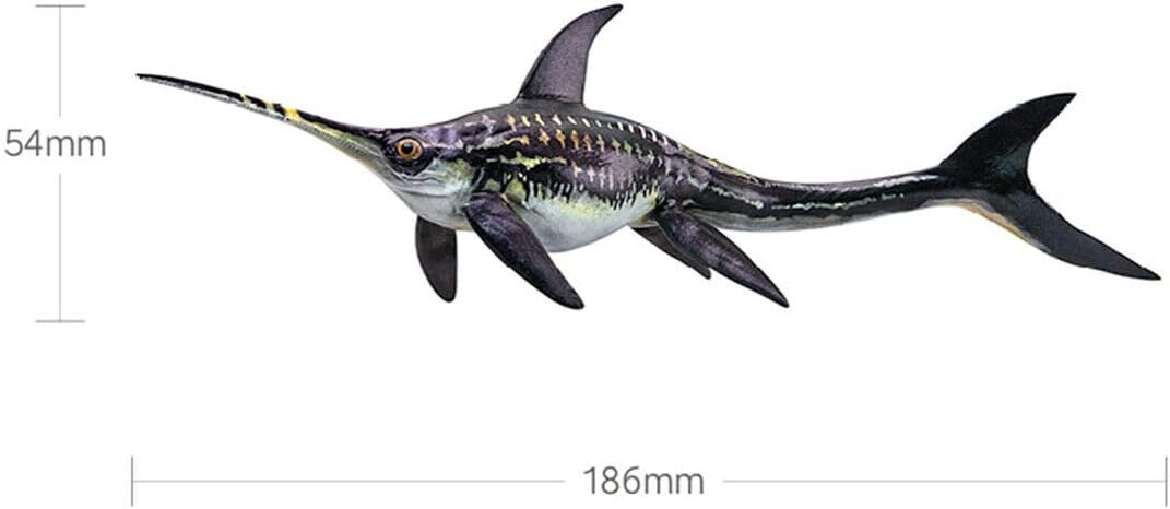 PNSO 7.3in Eurhinosaurus Ichthyosaurus Dinosaur PVC Realistic Animal Model
