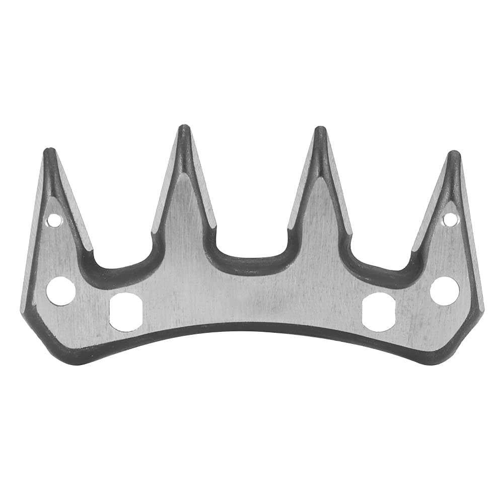 Cuchilla de esquila ovejas Hoja para esquiladora Peine de Corte Acero Inoxidable 9 o 13 Dientes Recta o Curva fácil instalación con Hoja oscilante para (Recta de 9 Dientes (+
