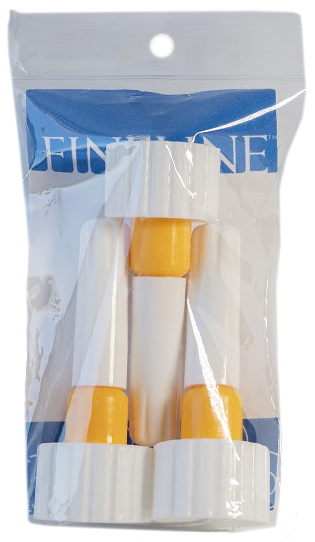 Fineline 18 Gauge 1" Applicator Tip 3/Pkg-24/410 Yellow Band