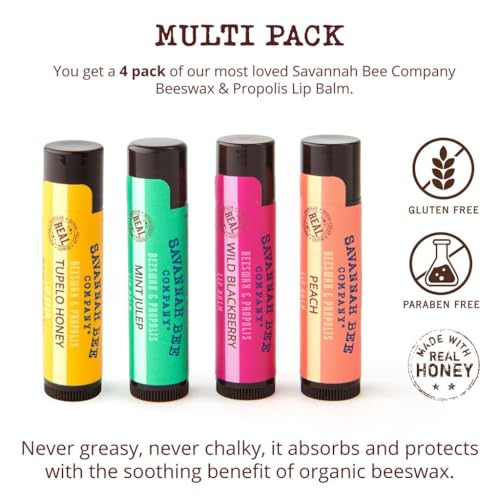 Savannah Bee Company Hydration Lip Balm - Natural Honey