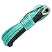 Produktbild CarBole 6mm x 15m Synthetische Seilseil mit Ummantelung, universell für ATV UTV 4x4 Offroad, Bruchfestigkeit 8200 lb, Grün