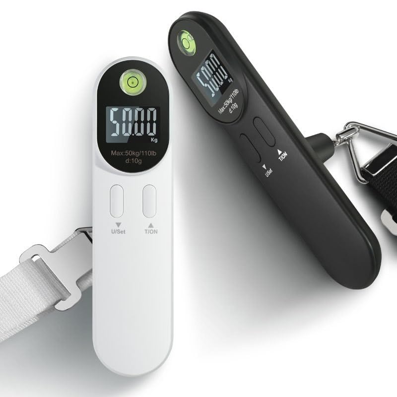 Portable Luggage Scale, Electronic, Travel Bag, Hand Held, Hanging image 5