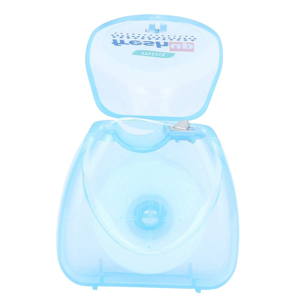 50m Floss Fine Floss for Teeth Cleaning Removal Oral with Cutter for Adults